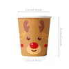 Productos Nuevos Transfronterizos para Navidad, Varios Temas, Suministros de Vajilla para Fiestas de Cumpleaños, Decoración de Ambiente, Servilletas de Papel, Vasos de Papel, Platos de Papel