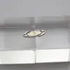 Etiqueta de Metal Costurada à Mão com Letras em Inglês, Fivela Retangular com Letra, Etiqueta para Roupa, Fivela Decorativa para Sapatos e Chapéus, Acessórios para DIY de Colares