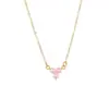Collar de Mini Puntadas Sencillo de Moda Estilo Coreano Dulce y Generoso Diseño Versátil Cadena para Clavícula de Lujo Ligero de Nicho para Mujer