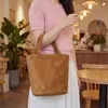 Bolso de Mano de Gran Capacidad de Nicho para Estudiantes Universitarios Casual Nuevo Estilo 2026 Bolso Cubo Simple Personalizado Elegante para Estudiantes
