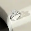 Anillo Abierto de Mariposa Dinámico de Gama Alta Versátil de Lujo de Nicho para Mujer, Anillo de Dedo Índice de Mariposa de Diseño de Moda Personalizado al por Mayor