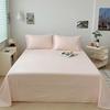 Ins producto individual algodón lavado sábanas de algodón individual estudiante algodón guardapolvo sombrero de cama funda de edredón 100 algodón fabricantes mayoreo