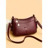 Bolsa Feminina para Mães de Meia-Idade, Bolsa Transversal, Novo Modelo 2026, Bolsa de Mão Elegante para Senhoras, Bolsa de Ombro Versátil da Moda, Atacado de Fábrica