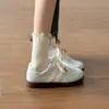 Tênis femininos estilo coreano, leves e antiderrapantes, coleção outono 2026, tênis esportivos casuais da moda de cano baixo com bolinhas para estudantes