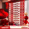 Decoração de Quarto de Casamento Decoração de Teto para a Nova Casa dos Noivos com Borboletas 3D para Quarto e Sala de Estar com Caracteres Longos "Felicidade Dupla"