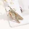 Moda Nova Europeia e Americana Broche Série Animal Inseto Cravejado de Diamantes Feminino Elegante Corsage Acessórios de Alfinete para Roupas