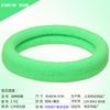 Nuevo Anillo de Toalla Mediano Sin Costuras de 4.3cm Anillo para el Cabello Elástico Alto para Mujer Caucho para Cola de Caballo Alta Tendón Anillo de Nailon Spandex