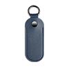 Estojo de Couro Universal para Armazenamento de Pen Drive USB para Armazenamento U-Shield Bancário com Fivela para Pendurar Mini Estojo Protetor para Pen Drive USB de Dados Chaveiro
