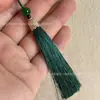 Franja Buda Mão Flor Contas Delicadas Nó Chinês Pingente Broche Hanfu Traje Antigo Saco de Franja Han Capa de Celular com Franja