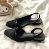 Nuevos Mules de Cabeza Franceses de Comercio Exterior Primavera/Verano 2026 Tacón Bajo Zapatos Planos Versátiles para Mujer Transfronterizos