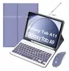 Funda Protectora para Tableta Samsung Galaxy Tab A11 Teclado Bluetooth A9 Funda Magnética de 8.7 pulgadas Compatible con Ratón Inalámbrico
