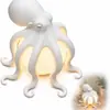Lámpara de mesa de pulpo y océano transfronteriza, lámpara de mesa decorativa de pulpo y océano, artesanía de PLA