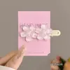 Novo Clipe de Flor de Cerejeira Fresco, Doce e Romântico para Primavera e Verão, Clipe para Franja, Cabelos Quebrados, Acessórios de Cabelo Fofos