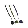 Chaveiro Bola de Autodefesa Paracord para Exterior Bola de Aço Bola Chave Bola Punho de Macaco Trançado Leque Estilo Colorido