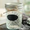 Vaso de vidrio americano transparente de 500 ml con diseño de diamantes, vaso para agua, jugo, cola, bebida con tapa, juego de 12 piezas, venta al por mayor