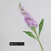 Nuevo Modelo de Flores Violetas Artificiales, Productos Mayoristas de Alta Calidad para Decoración Suave, Arreglos de Boda y Violetas Artificiales Decorativas y Mariposas Grandes Voladoras