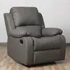 Sofá espacial premium, poltrona reclinável elétrica de tecido de um lugar para sala de estar, sofá balanço multifuncional de massagem para arte de unhas