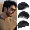 Pelucas de Cabello Corto para Hombre, Extensiones de Cabello Invisibles y Ligeras para la Parte Superior de la Cabeza, Hechas de Fibra de Alta Temperatura, Ventas Transfronterizas Populares