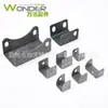 Conector de Abrazadera Fija en Forma de U para Tubo de Acero Abrazadera para Cama de Apartamento Conector de Sujeción de Abrazadera en Forma de U Lámina de Hierro Plegable Colgador de Cama