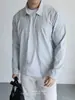 Chaqueta Sencilla para Hombre 2026 Primavera y Otoño Nueva Cremallera Abrigo Casual Estilo de Negocios Americano Chaqueta Ejecutiva Versátil