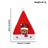 Chapéus de Natal Chapéus de Papai Noel para Adultos e Crianças Decorações de Festa de Natal Adereços para Fotos Chapéus de Boneco de Neve Rena