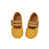Zapatos de Cuero con Puntos Estilo Bosque para Niños 2026 Nueva Versión Coreana Primavera y Otoño Zapatos Bajos de Princesa para Niñas con Suelas Suaves