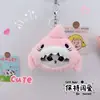 Bolsa de monedas llavero colgante de gatito tiburón lindo tiburón de felpa creativo gato bolsa de monedas decoración colgante para mochila escolar