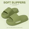 Nuevos Estilos de Pantuflas 2025 para Mujer, Verano para el Hogar Suaves en la Suela Casual para el Hogar Baño Pantuflas de Suela Gruesa para Mujer