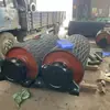 Rolo Modificado, Rolo de Transmissão Revestido de Borracha, Acessórios para Rolos de Esteira Transportadora, Roda Cabeça de Máquina de Esteira Ativa e Passiva, Rolo Final