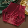 Ropa Interior Fina Transpirable Nueva para Mujer de Encaje de Cintura Alta que Aprieta el Vientre y Levanta los Glúteos Sexy Pura Deseo Calzoncillos Triángulo