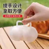 Estuche Portátil para Huevos Caja de Almacenamiento de Huevos Anti-caídas Viaje al Aire Libre a Prueba de Golpes Camping Bandeja para Huevos Anti-rotura Caja de Almacenamiento de Huevos