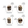 Adornos de Cabeza de Calavera de Amazon Nuevos Creativos de Resina Cabeza de Fantasma Micro Paisaje Jardín Decoraciones para Macetas al Mayoreo