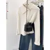 Cárdigan de Punto para Mujer Otoño/Invierno 2026 con Cuello Solapa y Doble Cremallera, Diseño Único, Abrigo Suéter Elegante y Sofisticado