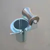 Nueva Polea para Tendido de Cables Rueda de Acero Aleado de Alta Resistencia Rueda de Nylon Polea de Funcionamiento Recto Rueda de Acero Rueda de Hierro Cabeza de Pozo
