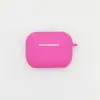 Adecuado para Sitio Web Oficial de Apple Audífonos Inalámbricos Bluetooth AirPods Pro2 Estuche Protector de Silicona Anti-Caída Bolsa de Cosméticos Estilo Grueso