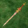Guan Yu Hoja de Dragón Verde Media Luna Lu Bu Alabarda Fang Tian Juguetes Periféricos de los Tres Reinos Espadas Armas de Plástico PP Arma de Zhang Liao