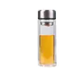 Taza de Agua de Vidrio de Doble Capa Borosilicato al por Mayor Logo Personalizado Vidrio Resistente a Altas Temperaturas Gran Capacidad Caja de Regalo para el Hogar Taza de Té