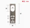 Sensor Fotoelétrico Cilíndrico M8 M12 M18 Chave de Proximidade Sensor de Limite Montagem Fixa Suporte de Ferro