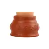 Pote de Moxabustão Infinito, Pote de Moxabustão Suspenso para Uso Doméstico, Dispositivo Especial para Terapia de Meridianos Infantis, Moxabustão do Umbigo, Pote de Moxabustão de Cerâmica de Argila Roxa Yin-Yang