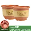 Vaso de flor cerâmica preço especial extra grande atacado vaso para orquídea argila roxa de chão terracota cerâmica grossa