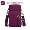 Bolsa Feminina Fashion 2026 com Três Zíperes, Bolsa Transversal, Porta-Moedas de 1 Yuan, Nova Bolsa Celular Tendência, Porta-Chaves