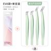 Pinzas para Extensión de Pestañas con Brillo Colorido en Stock Herramienta de Belleza Pinzas para Pestañas Postizas Clip de Pluma Dorada Clip para Pestañas de Alta Precisión