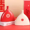 Vaso Cerâmico Frutas Vermelhas Estilo Chinês Festivo para Casamento Decoração de Flores para Casamento Enfeites de Mesa para Casa Nova Entrada