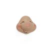Gnomo Resina Rosto Elfo de Natal Velho Rosto Nórdico Acessórios Resina Rosto de Bebê de Natal Boneca de Silicone