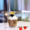 Cartão de bolo decoração de panificação Cartão de coroa copo de mousse bolo de confeitaria bolo cartão de aniversário 50