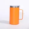 Taza con Asa de 24 oz Acero Inoxidable 304 Taza Aislada al Vacío Taza de Café para Oficina Taza de Agua Taza Portátil para Regalo