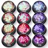Lentejuelas cuadradas de 3 mm para uñas, brillo, polvo brillante, decoración mixta transfronteriza de celebridad de Internet, material al por mayor para pegamento de esmalte de uñas