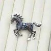 Elegante Versátil Broche de Caballo del Zodiaco Lujo de Gama Alta Nicho Animal Broche Moda Pin de Gama Alta Accesorio Decoración para Ropa