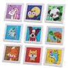 Set de 6 piezas de pintura de diamantes Pintura de diamantes 5D Hecho a mano DIY Diamante cuadrado Diamante completo Pintura de diamantes Amazon Stickers