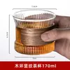 Wg6Q Vaso de Té Taza de Té Pequeña Juego de Té Vaso de Agua Transparente Taza de Maestro Taza Individual para Mujeres con Asa Estilo Simple